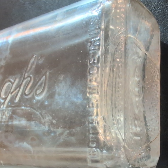 Antique Clear Glass Rawleigh's Medicine Bottle - Picture 9 of 9